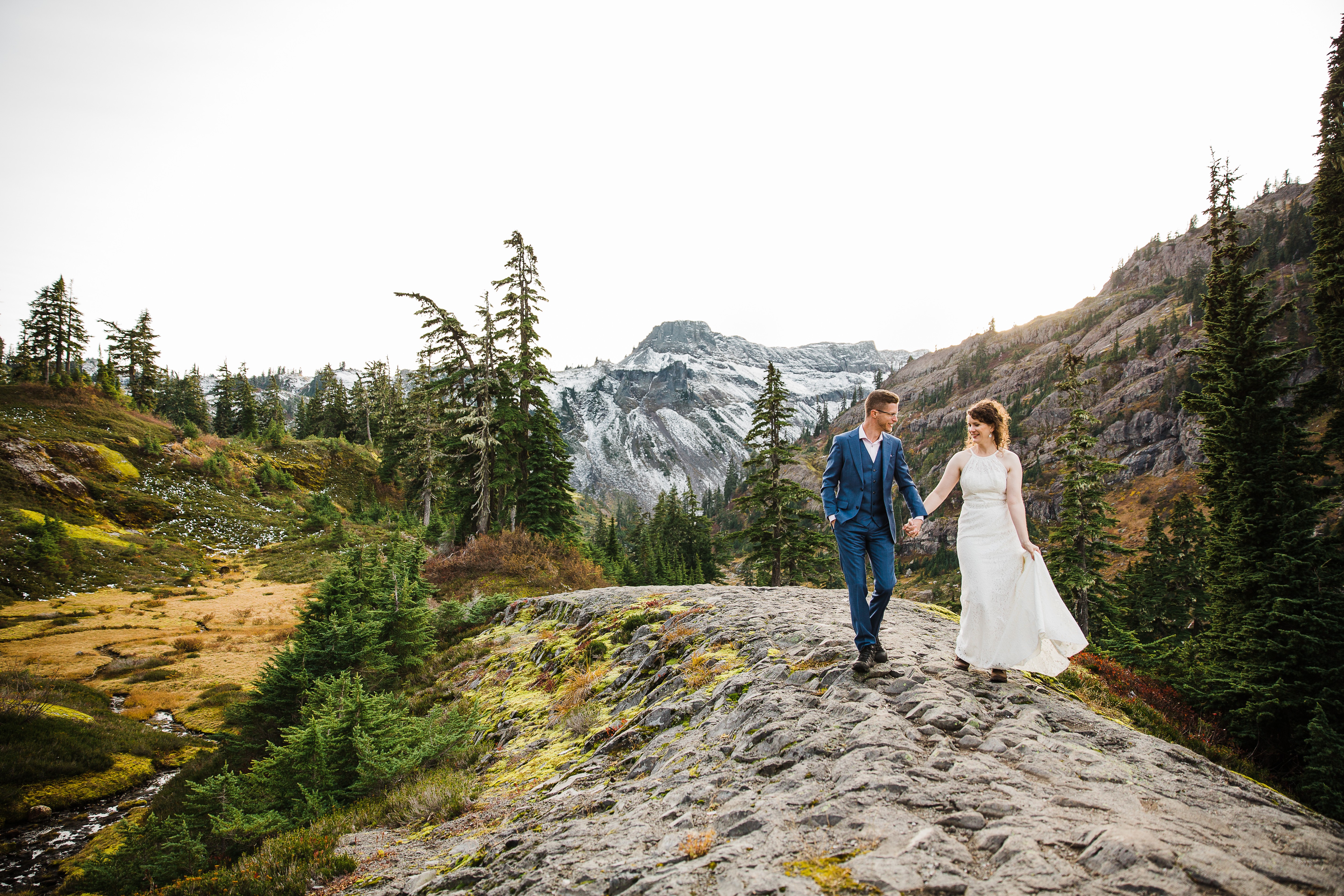 22_Heather-Meadows-Bagley-Lake-Mt-Baker-Elopement-Wedding-5