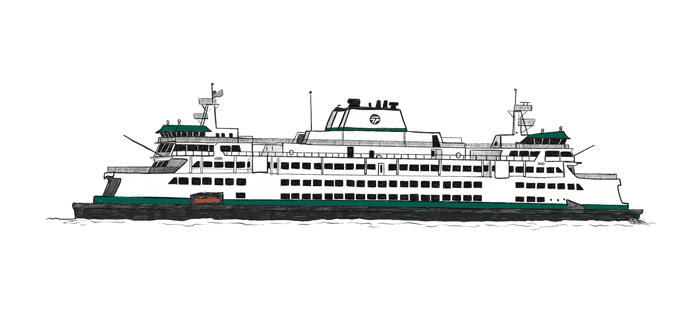 Northwest Ferry Illustration
