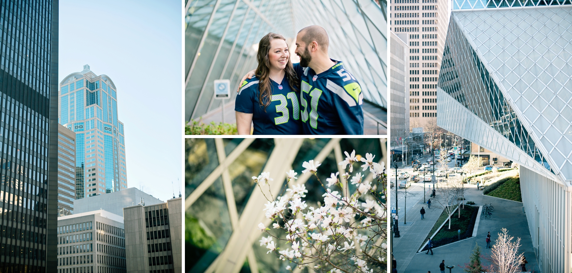 3-Engaged-Seahawks-Spring-Engagement-Pictures-Downtown-Seattle-Photographer-Wedding-Photography-by-Betty-Elaine
