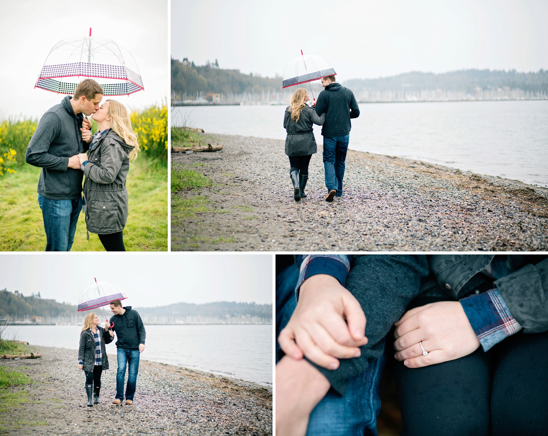 8-Engaged-Golden-Gardens-Park-Ballard-Engagement-sandy-beach-waterfront-rainy-day-umbrella-Seattle-Photographer-Wedding-Photography-by-Betty-Elaine