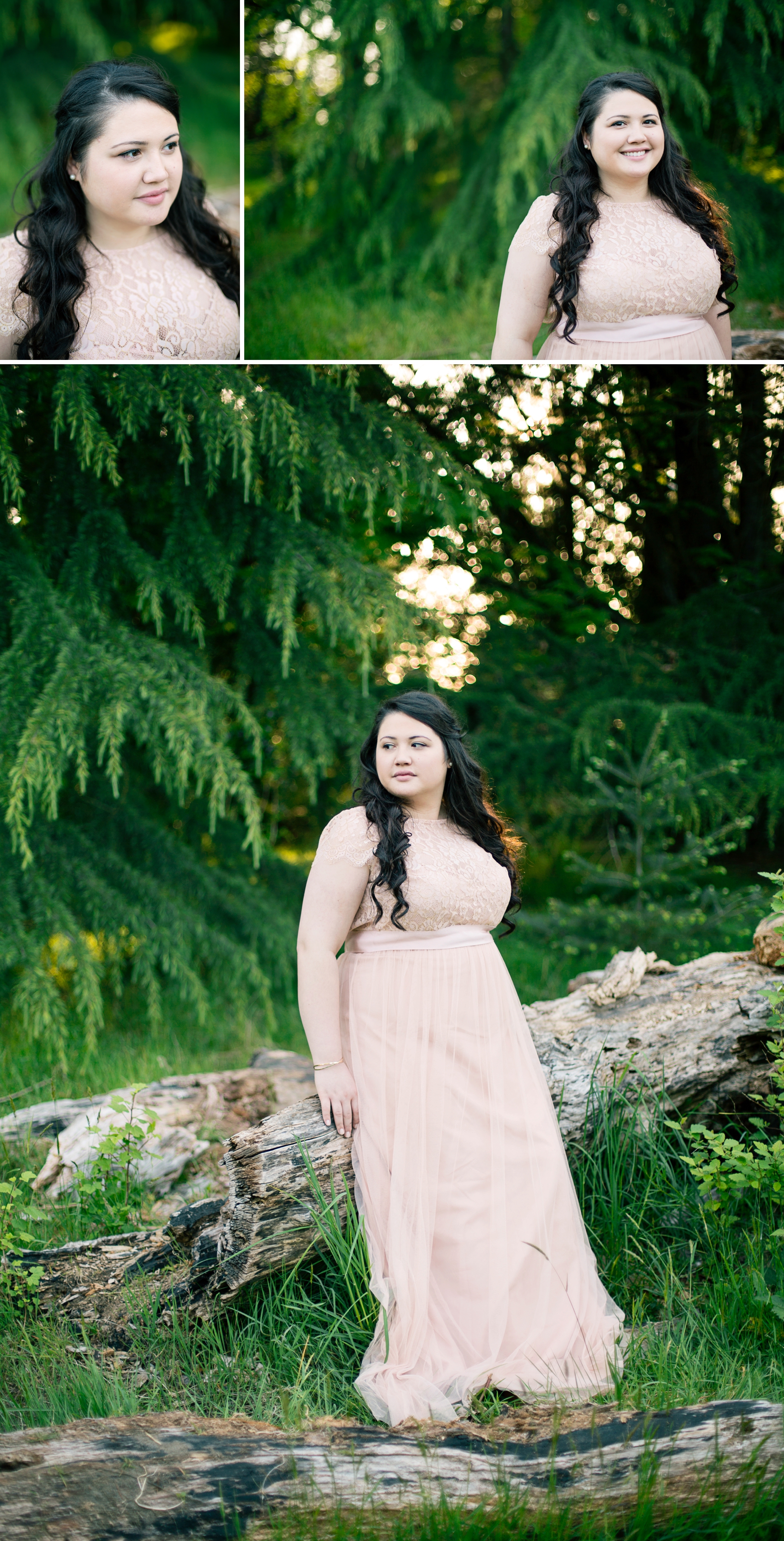 24-Bridal-Portraits-Bride-Discovery-Park-Woodland-Sunset-Elopement-Seattle-Photographer-Wedding-Photography-by-Betty-Elaine-Blush-BHLDN-Wedding-Gown-Dress