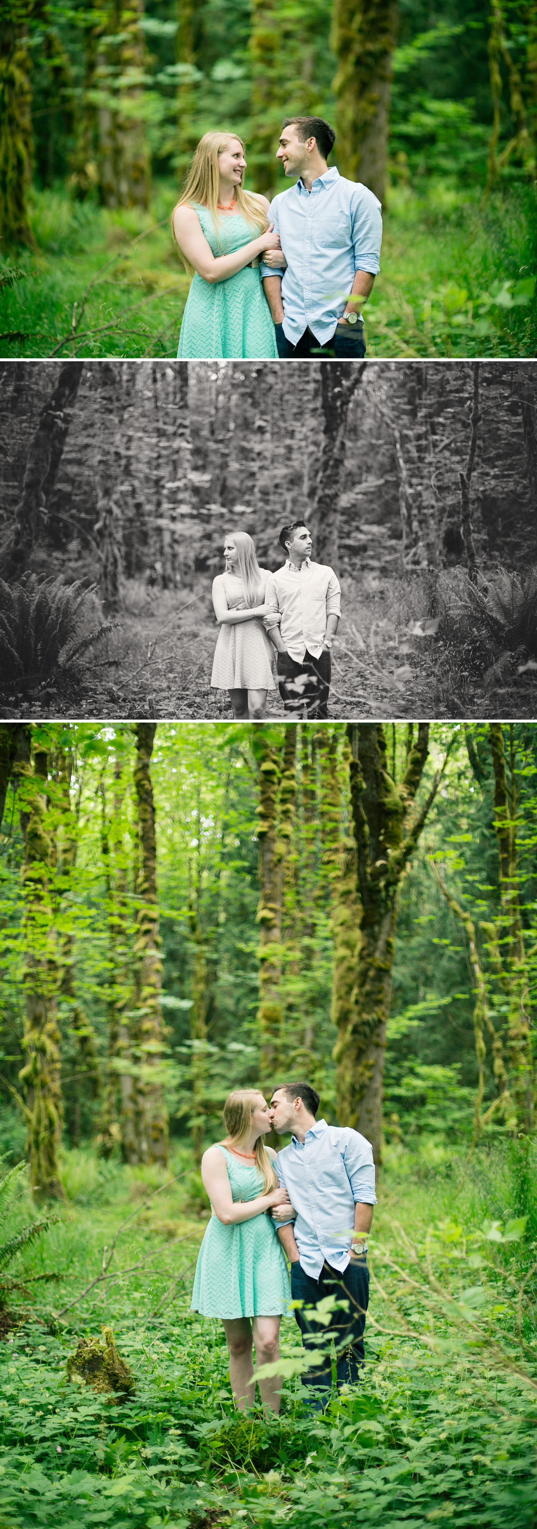 5-Issaquah-Hiking-Engagement-Photographer-Forest-Mossy-Woodland-Ferns-Tradition-Lake-Loop-Trail-Seattle-Wedding-Photography-by-Betty-Elaine