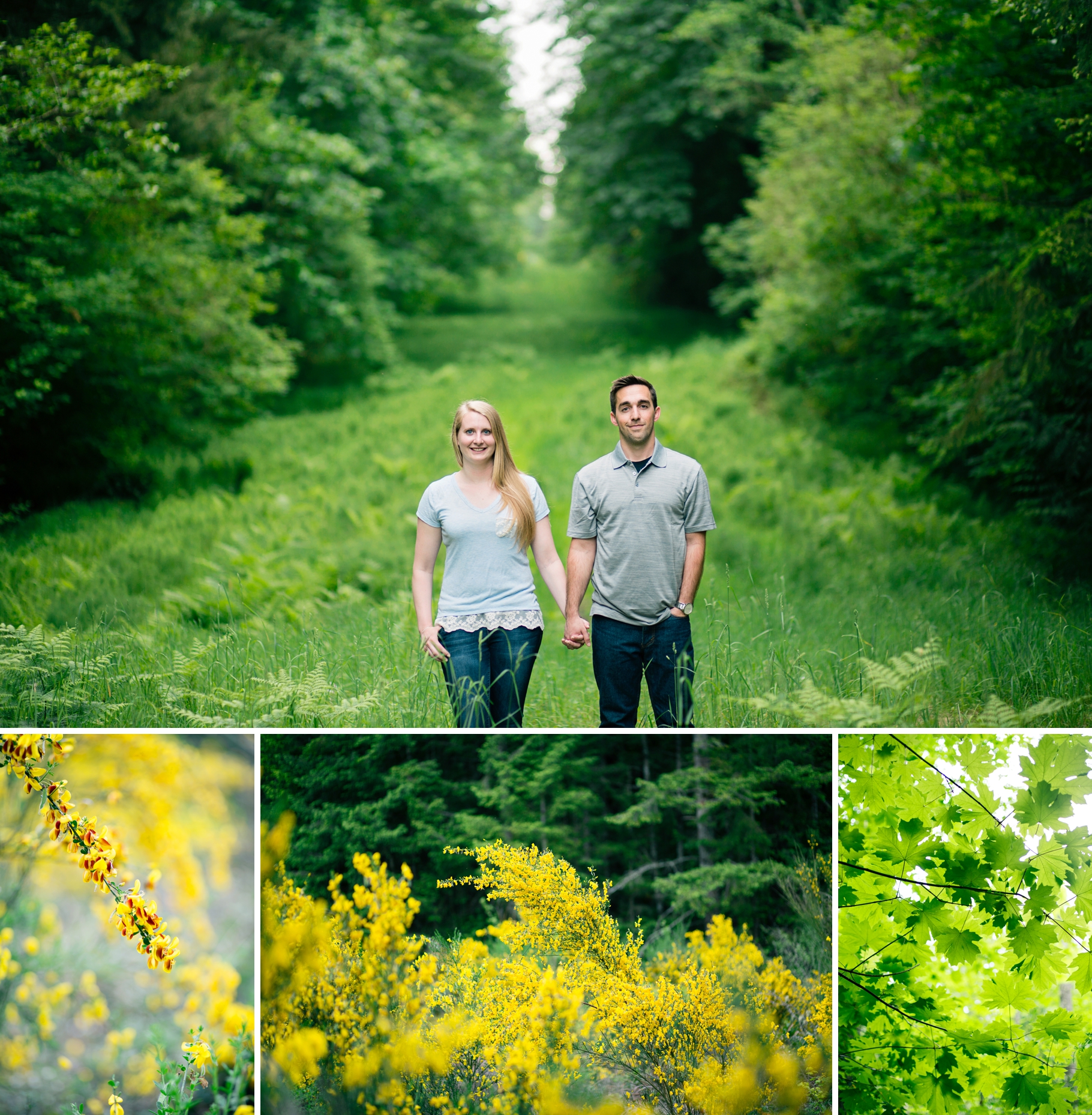 9-Issaquah-Hiking-Engagement-Photographer-Photos-Tradition-Lake-Loop-Trail-Yellow-Wild-Flowers-Seattle-Wedding-Photography-by-Betty-Elaine