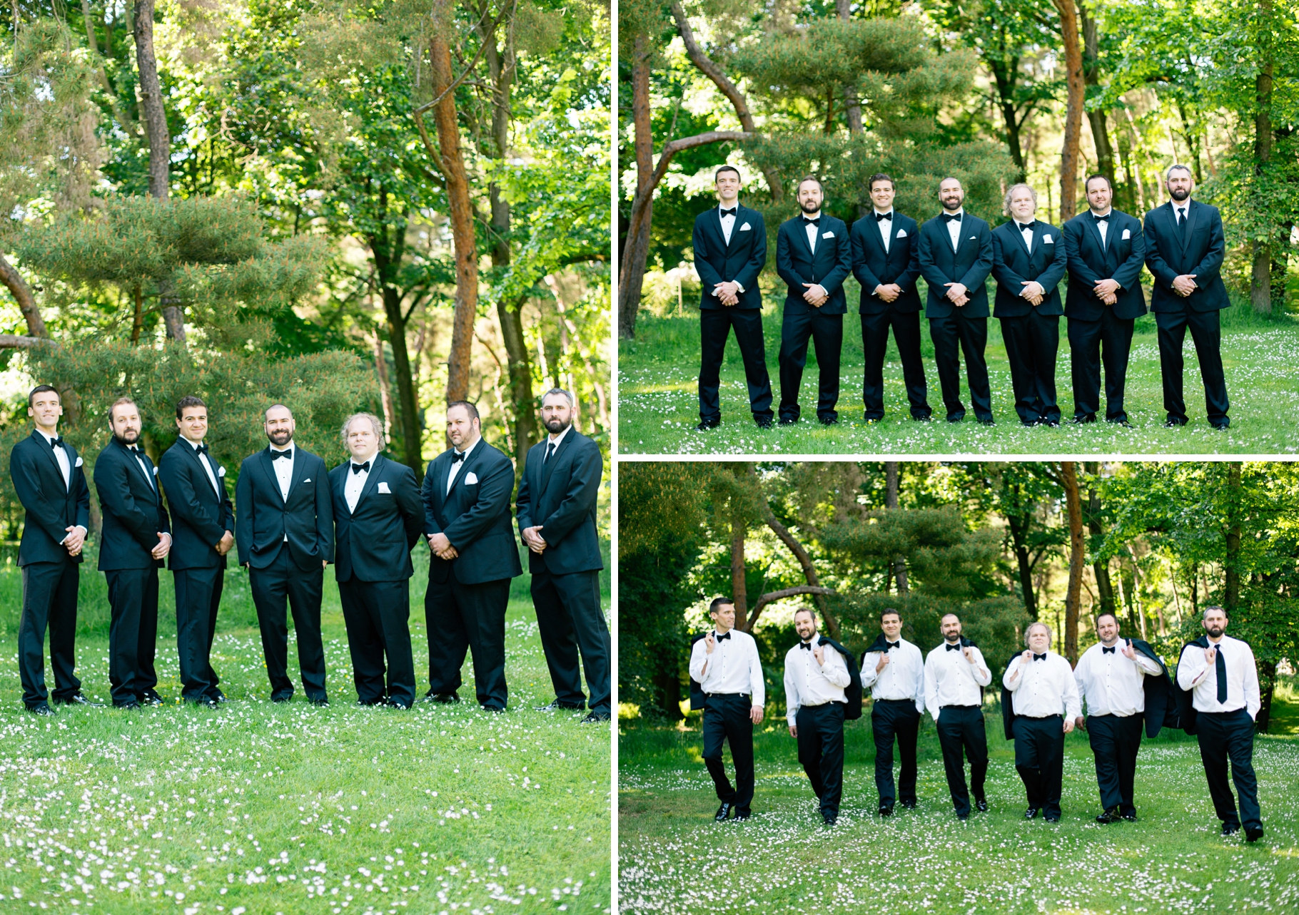 27-Groomsmen-Portraits-Groom-Black-Suits-Classic-Style-Woodland-Park-Seattle-Wedding-Photographer-Photography-by-Betty-Elaine