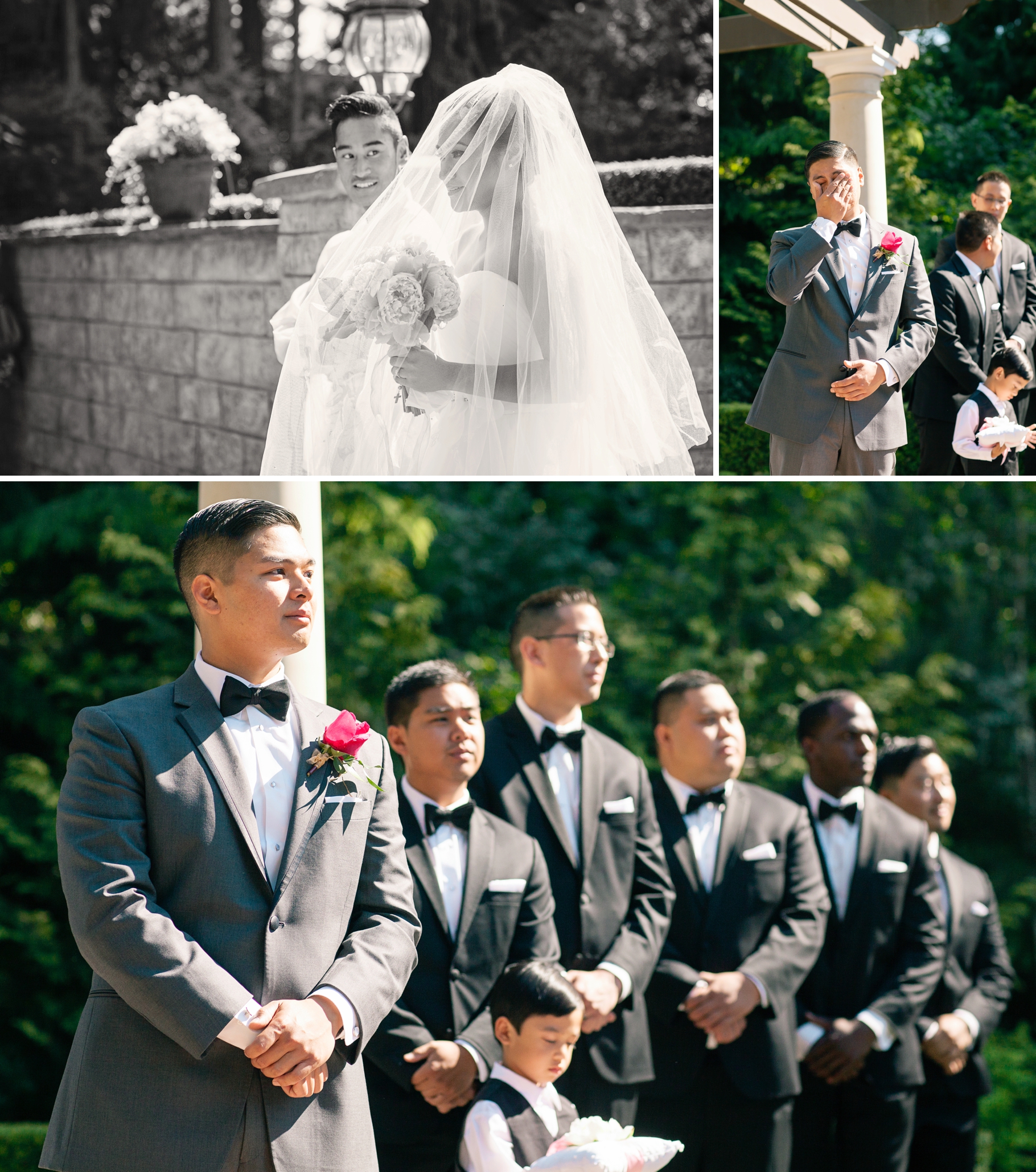 29-Rock-Creek-Gardens-Wedding-Ceremony-Bride-Aisle-Processional-Groom-Photographer-Seattle-Wedding-Photography-by-Betty-Elaine