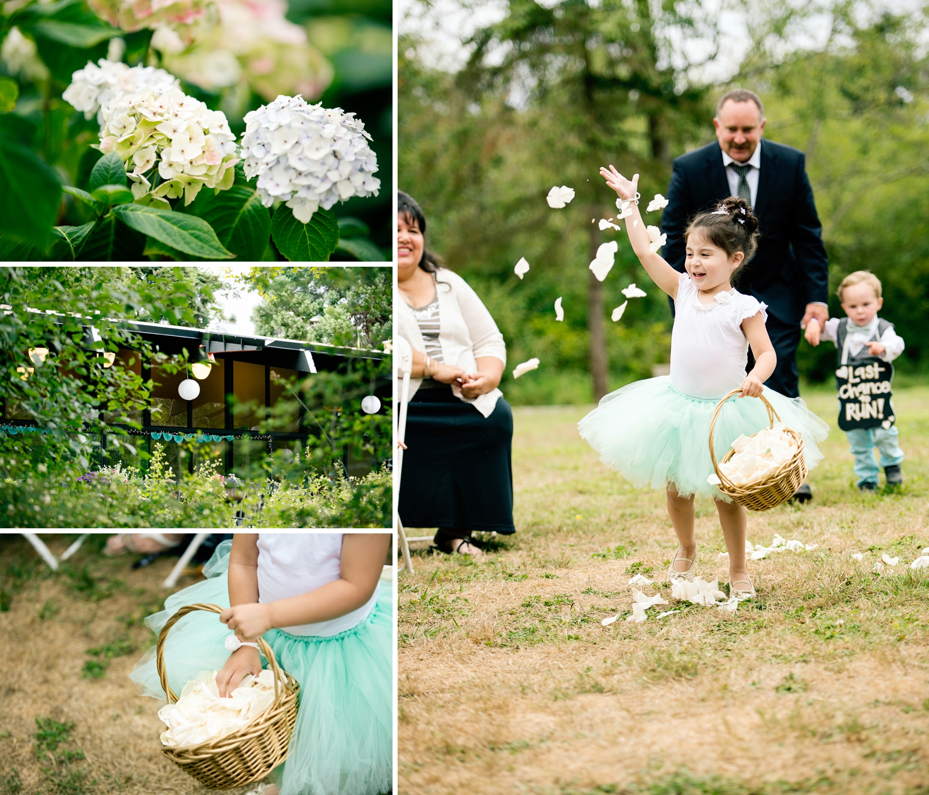 25-Ceremony-Woods-Flower-Girl-Petals-Normandy-Cove-Beach-Wedding-Photographer-Bride-Groom-Seattle-Wedding-Photography-Northwest