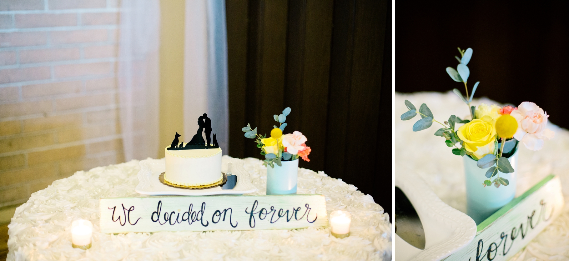 38-Reception-Gold-Aqua-Custom-Cake-Topper-Normandy-Cove-Beach-Wedding-Photographer-Bride-Groom-Seattle-Wedding-Photography-Northwest