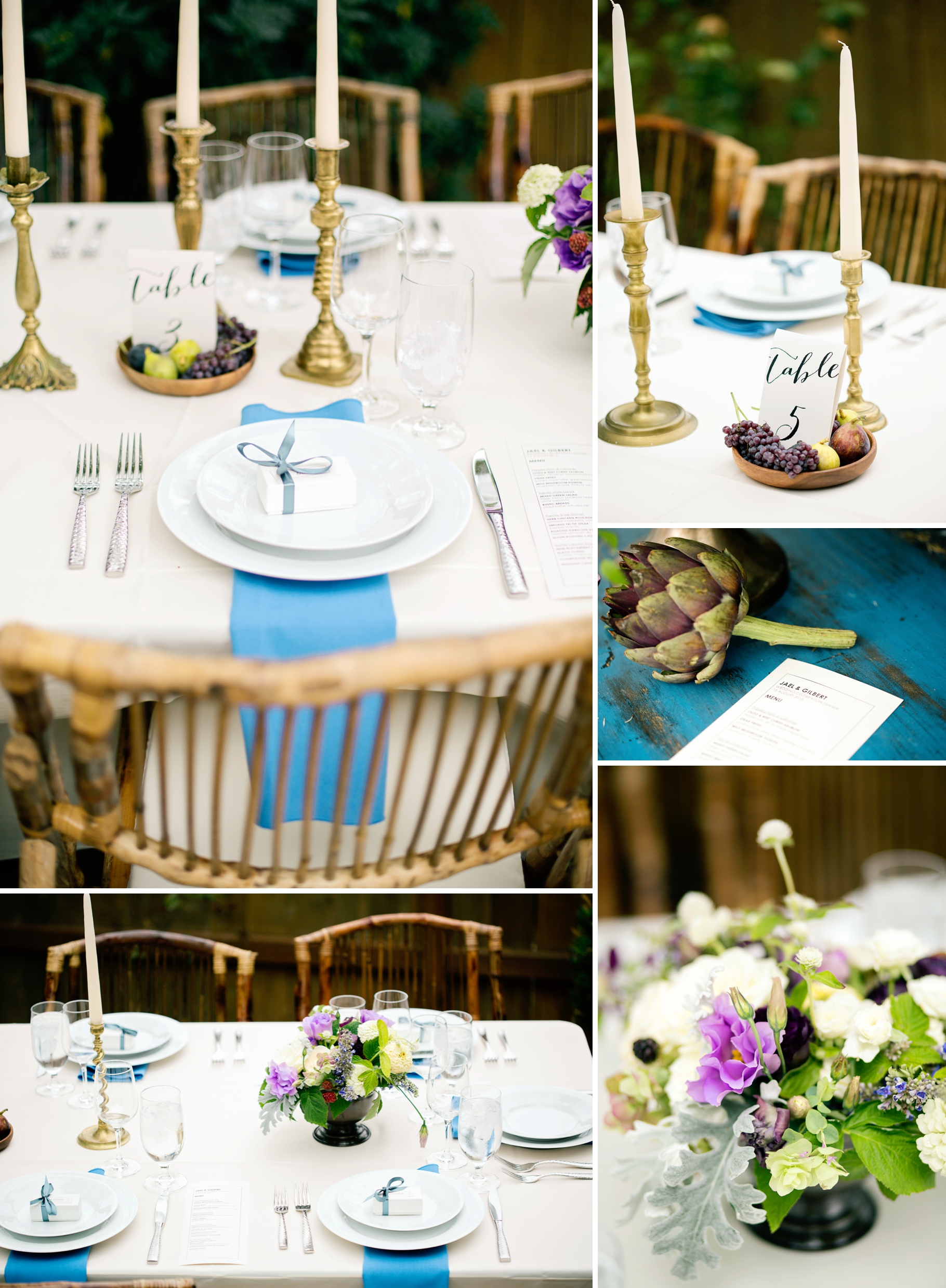 14-Wedding-Celebration-Ballard-Reception-Bride-Groom-Backyard-Garden-Dinner-Table-Centerpieces-Florals-Photography-by-Betty-Elaine