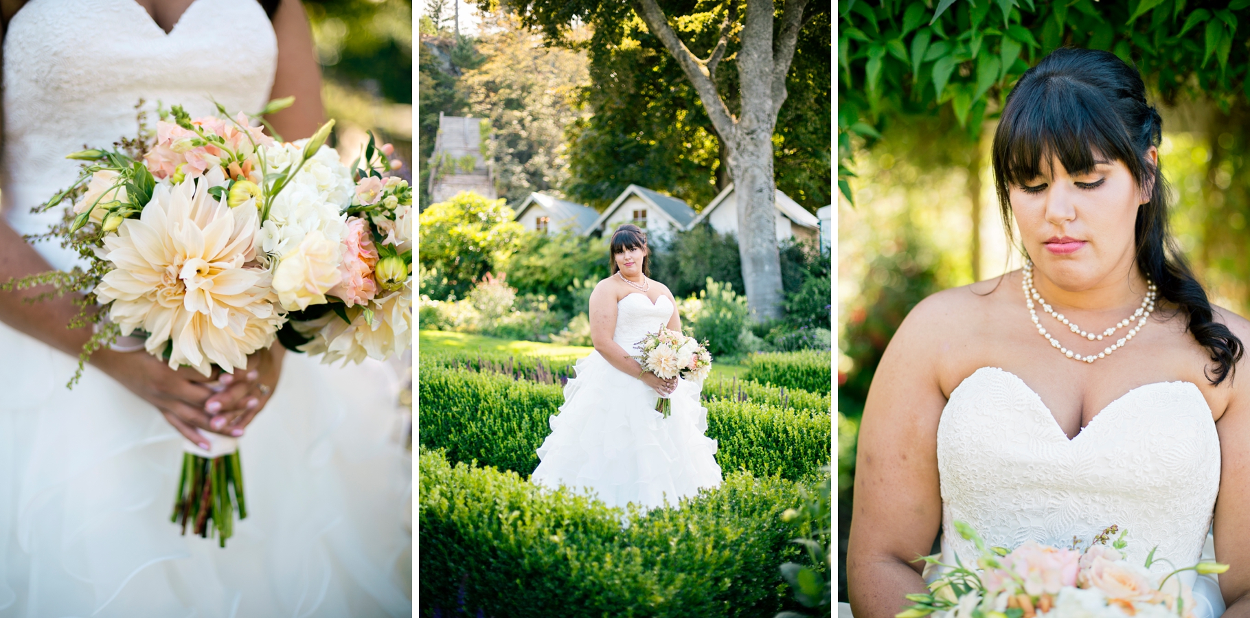 10-Bridal-Bride-Portraits-Sunken-Garden-Summer-Dahlias-San-Jaun-Island-Roche-Harbor-Resort-Wedding-Photographer-Northwest-Seattle-Photography-by-Betty-Elaine