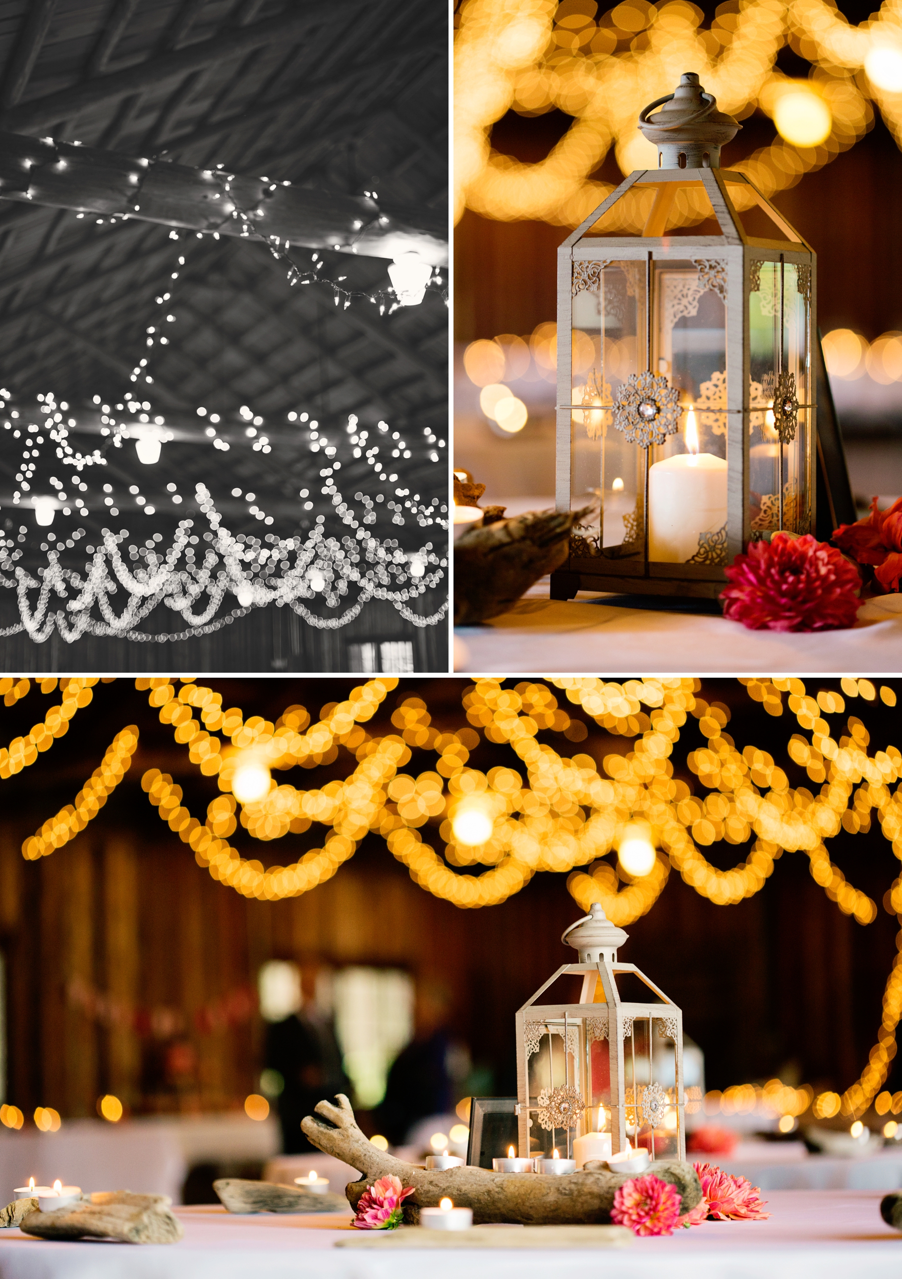 50-Reception-lantern-centerpieces-driftwood-candles-wooded-bluff-olympic-mountains-log-cabin-Kitsap-Memorial-State-Park-Forest-Northwest-Photographer-Seattle-Wedding-Photography-by-Betty-Elaine