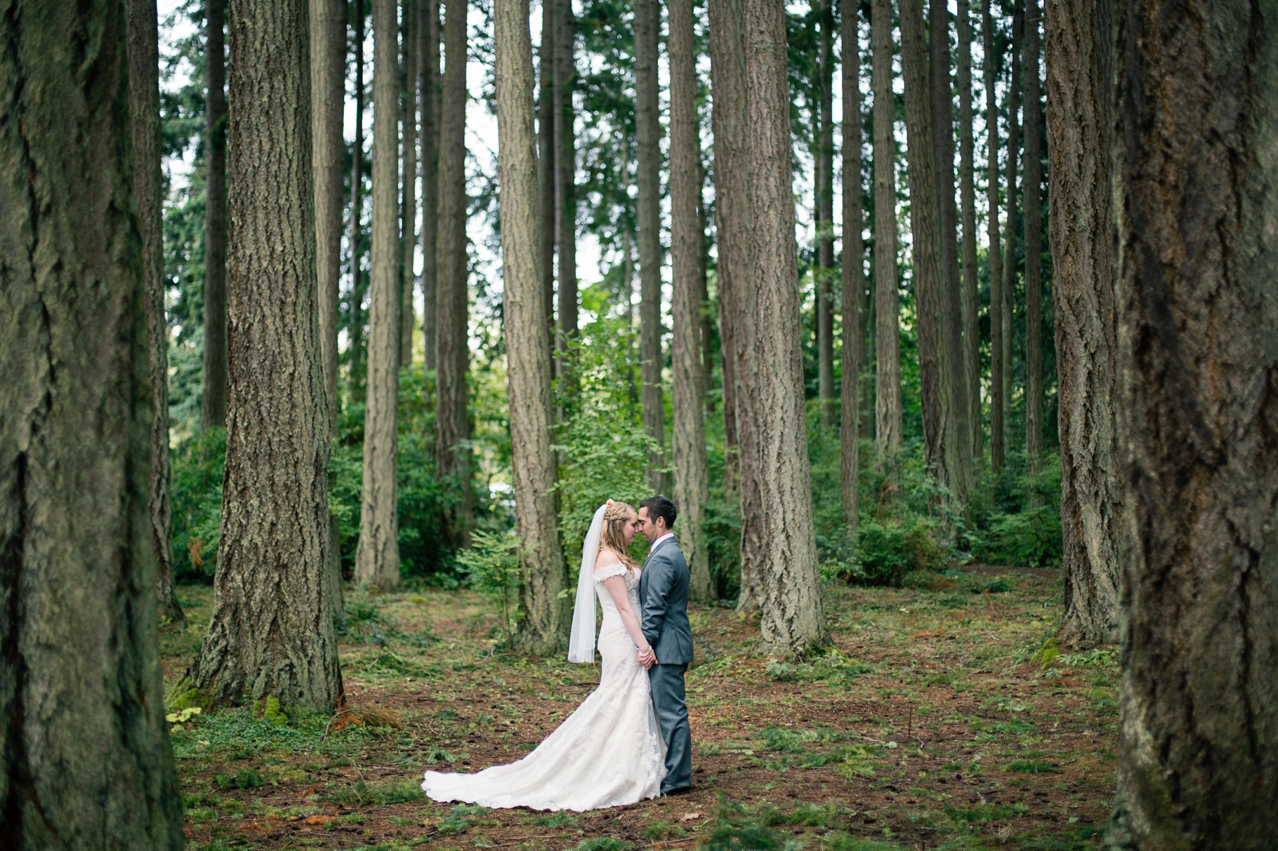 Bride-Groom-Portraits-Married-Bridal-Beach-Ocean-Romantic-wooded-bluff-olympic-mountains-log-cabin-Kitsap-Memorial-State-Park-Forest-Northwest-Photographer-Seattle-Wedding-Photography-by-Betty-Elaine