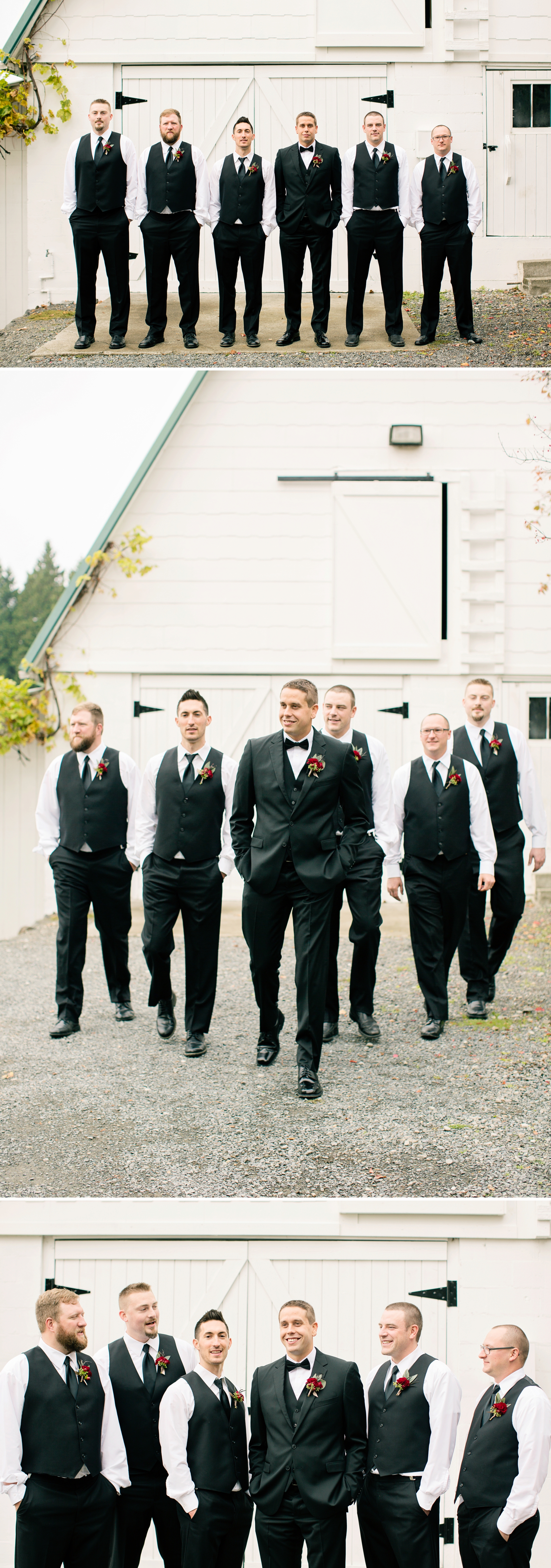 20-Groom-Groomsmen-Portraits-Barn-Delille-Cellars-Chateau-Vineyard-Woodinville-Wedding-Photographer-Photography-by-Betty-Elaine