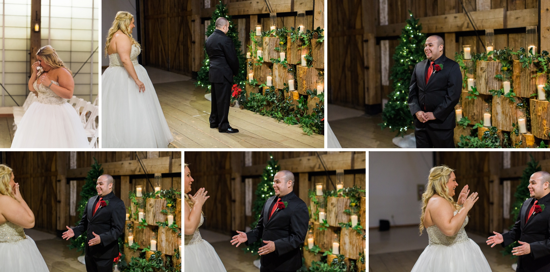 6-First-Look-Bride-Groom-Pickering-Barn-Issaquah-Winter-Wedding-Photographer-Seattle-Photography-by-Betty-Elaine