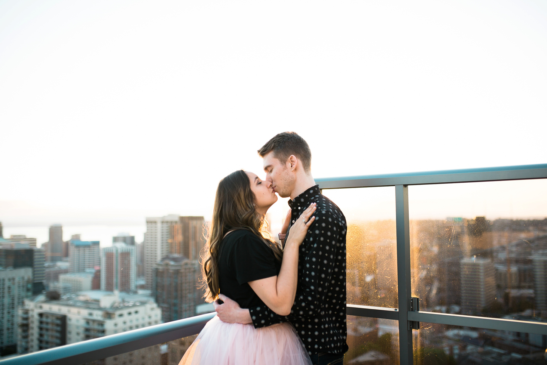 17-Capitol-Hill-sunset-rooftop-Engagement-Session-seattle-wedding-photographer