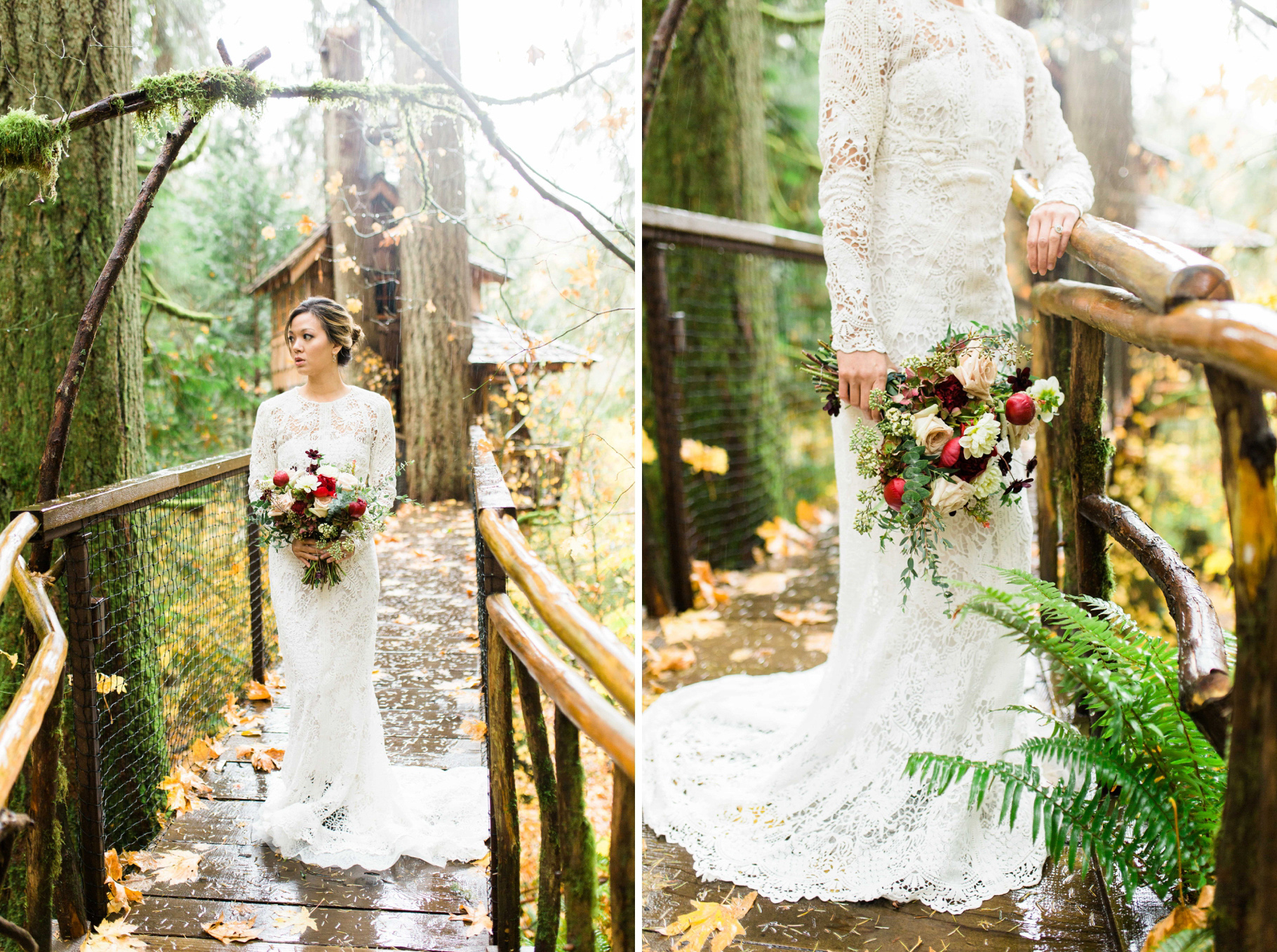 12-TreeHouse-Point-Burl-Washington-bridal-portraits-bouquet-autumn-rainy-day-wedding-eloping-in-seattle-destination-photographer