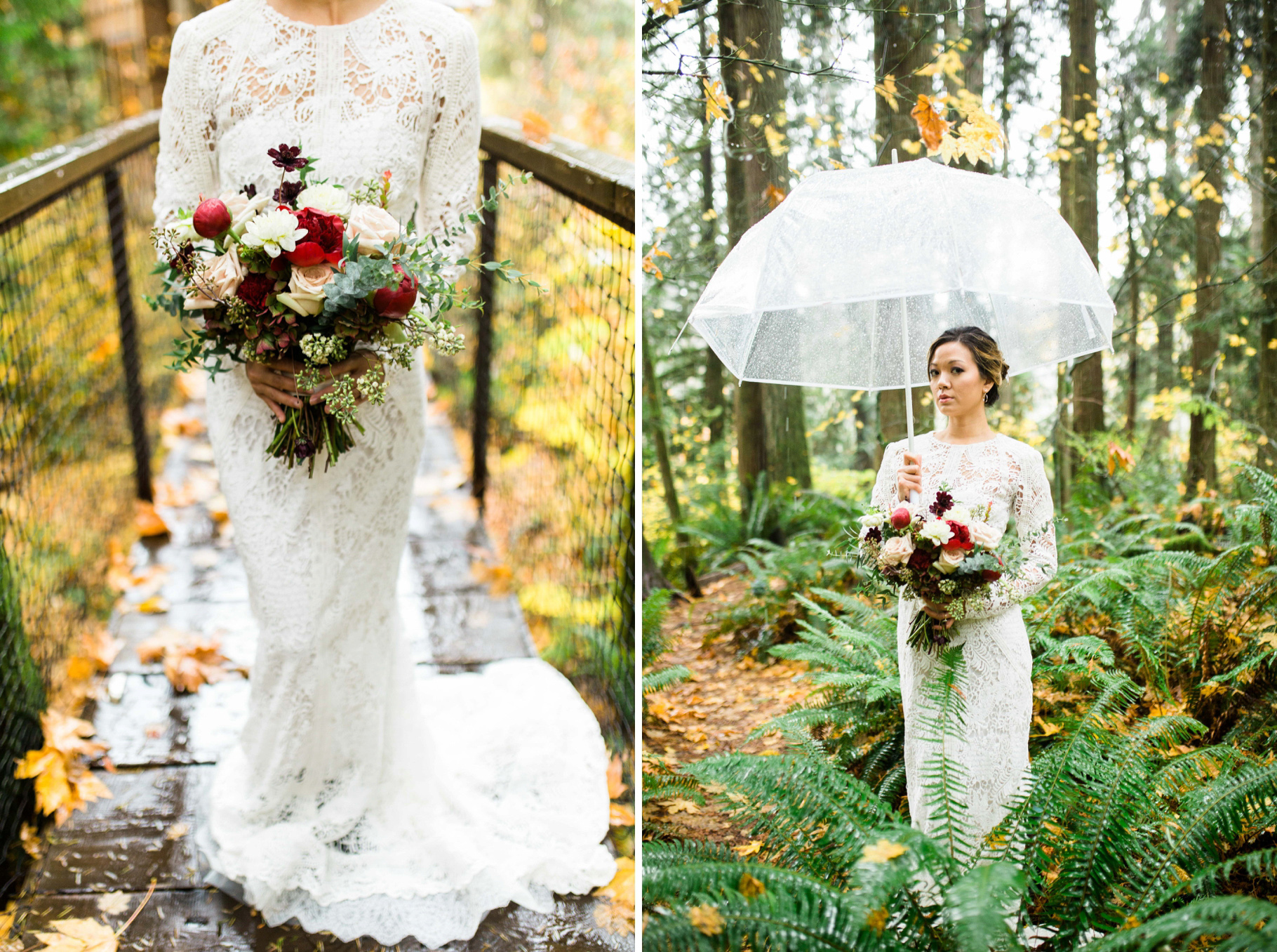 17-TreeHouse-Point-Washington-bridal-portraits-bouquet-autumn-rainy-day-wedding-eloping-in-seattle-destination-photographer